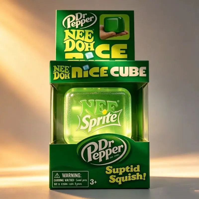 Sensory Cube Fidget Toy with Multi-Texture Tactile Faces for Desk Use
