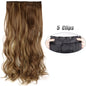 Wavy Clip In Hair Extensions Five Clip Set for Fuller Waves