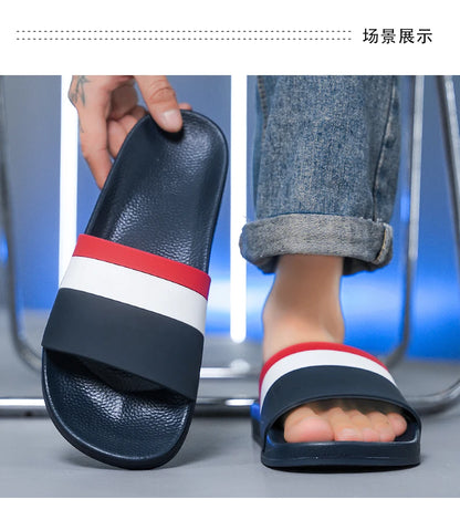 Non-Slip Slippers for Men and Women with Cushioned Comfort Beach Ready