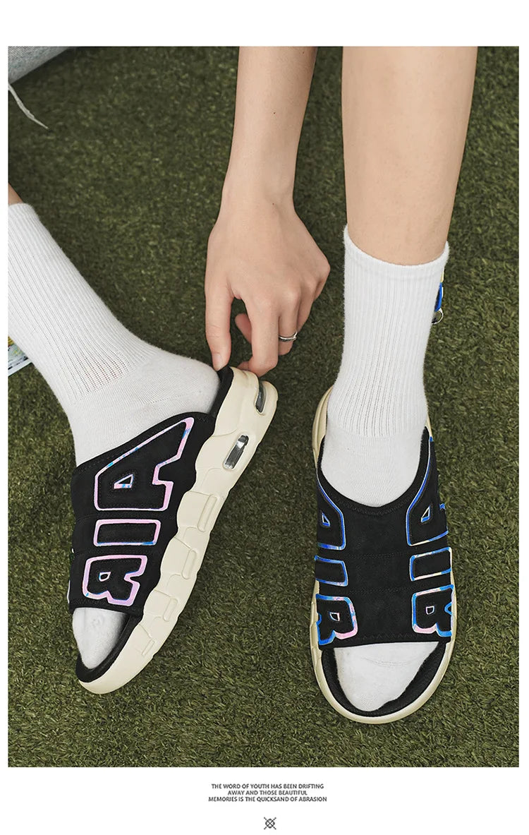 Breathable Slippers with Air Cushion Sole