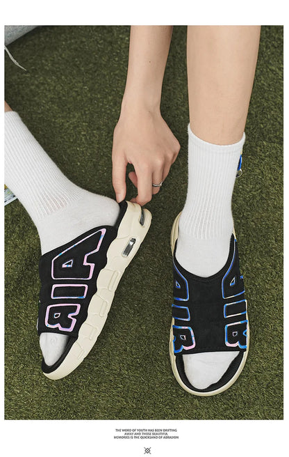 Breathable Slippers with Air Cushion Sole