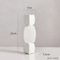 Modern Minimalist Black Vase - Nordic Style Home Decor Art Ornament for Living Room