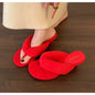 Comfort Soft Wedges Slippers Women Summer Sexy Clip Toe Flip Flops Fashion Non-slip Vacation Beach Slide Sandals Sandalias Mujer