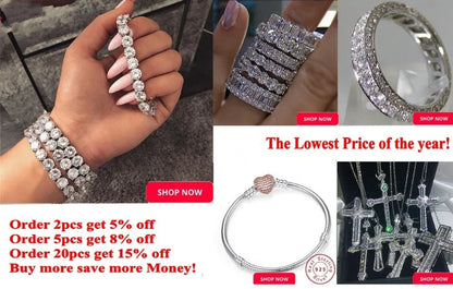 Sparkling Promise Ring with Zircon in Sterling Silver for Women