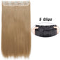 Wavy Clip In Hair Extensions Five Clip Set for Fuller Waves