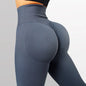 Luxe High Waist Solid Leggings Women Seamless Slim Tights Fitness Yoga Elastic Leggings Push Up Butt Knit Fashion Gym Workout Pants