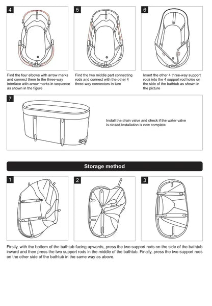2026 Foldable Ice Bath Tub – Portable Cold Plunge Tub for Home & Outdoor Cold Therapy, Oval Spa-Style Relaxation