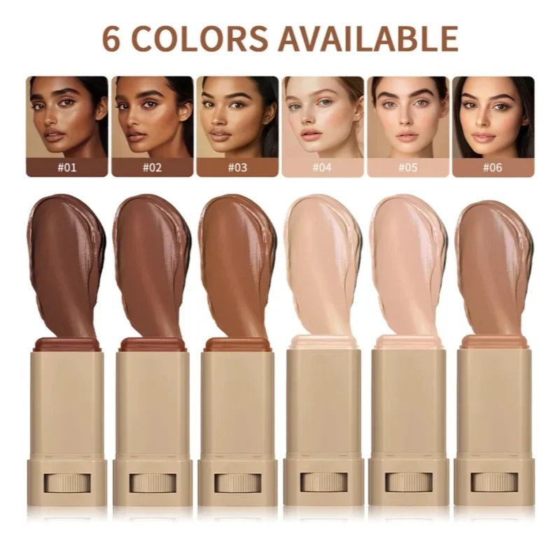 Hydrating Stick Foundation with Satin Finish Bronze Coverage