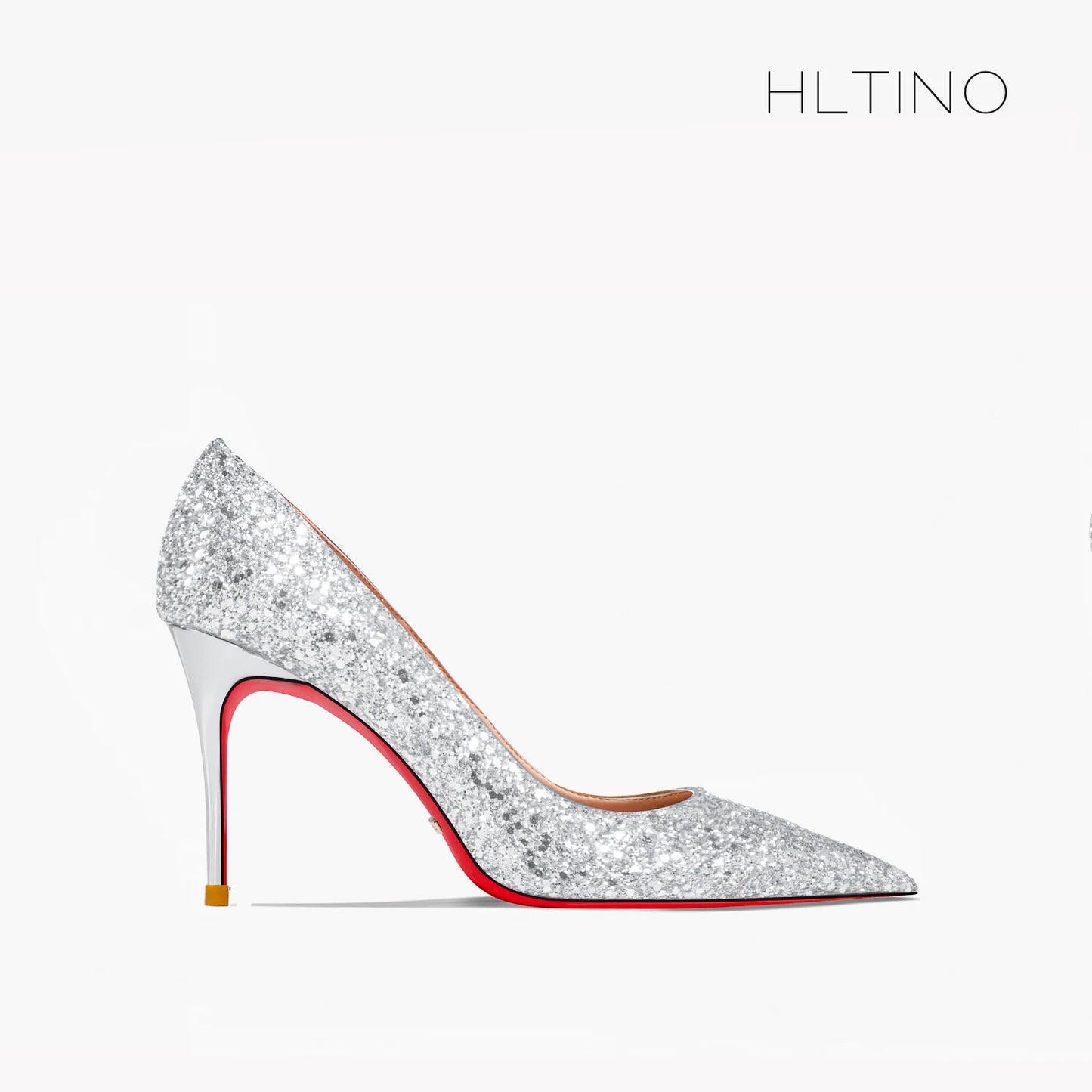 Couture Luxury Red Bottom Glitter Heels | Merch Gone Viral.