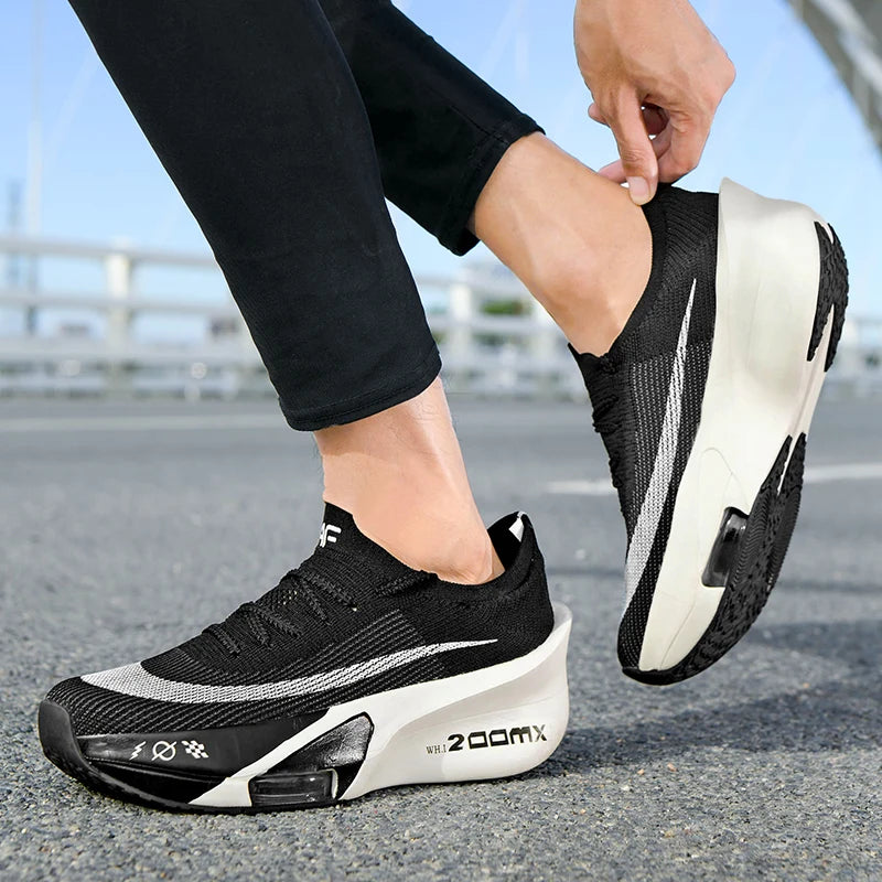 Breathable Air Cushion Running Shoes with Non Slip Traction