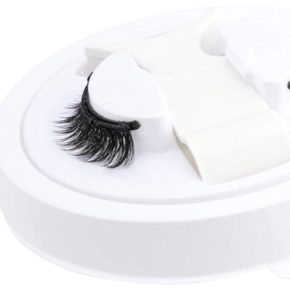 Magnetic Eyelashes 3D Mink - Reusable False Lashes Set with Tweezers Tool