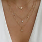 Layered Heart Pendant Necklace with Crystal Bead Detailing for Everyday Sparkle and Delicate Shine