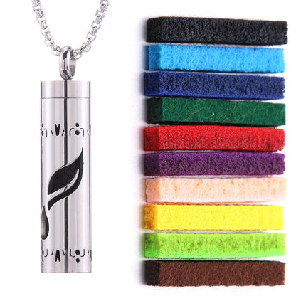 Women’s Aromatherapy Diffuser Necklace 316L Stainless Steel Locket