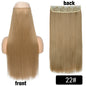 Long Clip In Hair Extensions for Length and Volume 22 Inch