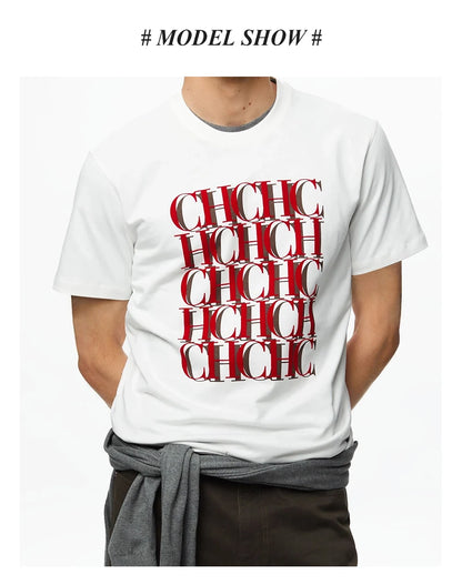 Breathable Short Sleeve Tee For Men With Lightweight Broadcloth Cotton Fabric For Everyday Wear