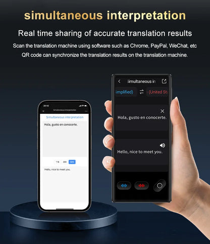 Portable Real Time Voice Translator For Travel 12 Offline Languages