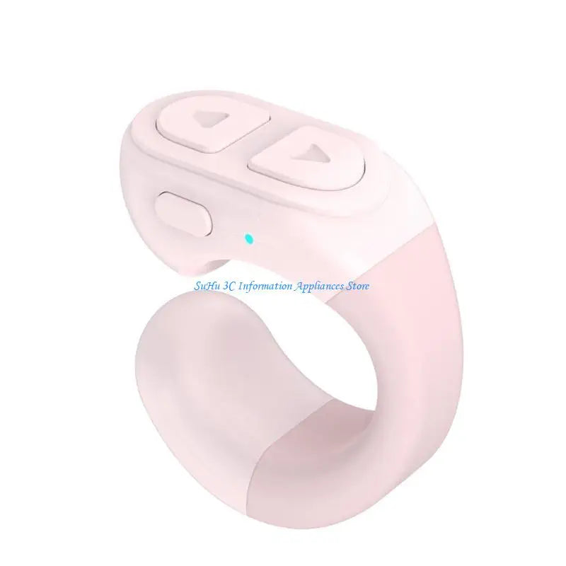 Bluetooth Selfie Ring Fingertip Remote Controller for Smartphones