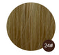 Clip In Hair Extensions 7 Pieces Human Hair 22inch #99J Burgundy Red For Bold & Vibrant Style