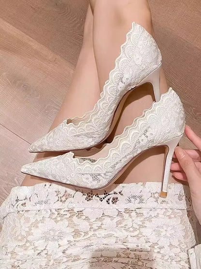 Women High Heels 2025 New Spring Design Pointed Toe Woman Pumps Thin Heels Elegant Nightclub Party Female Shoes Zapatos De Mujer