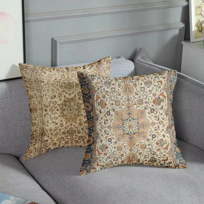 Mandala pattern throw pillow cover for sofa and bed