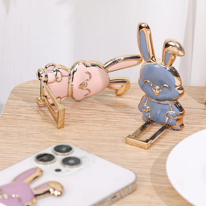 Universal Finger Ring Holder Phone Stand Mini Pull Rod Back Sticker