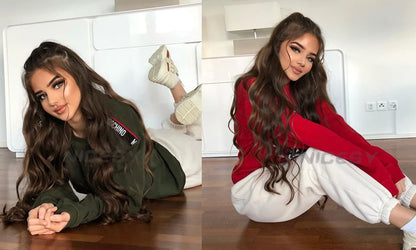 Voluminous Clip-In Hair Extensions 80cm For Fuller Long Hair Look