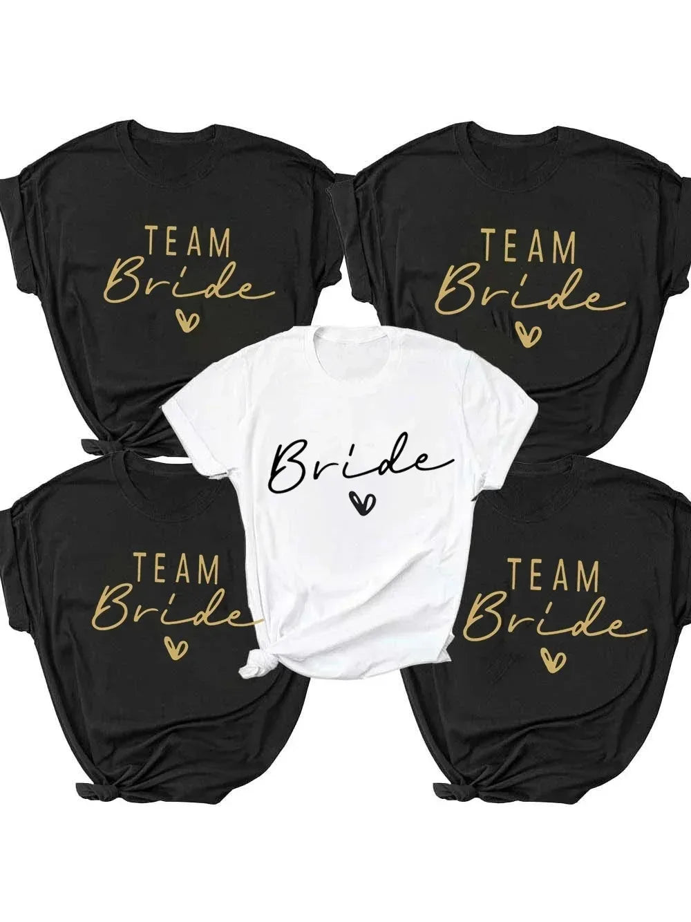 Women’s Luxe Team Bride Shirts - Bachelorette Party Bridesmaids Wedding Female Tops