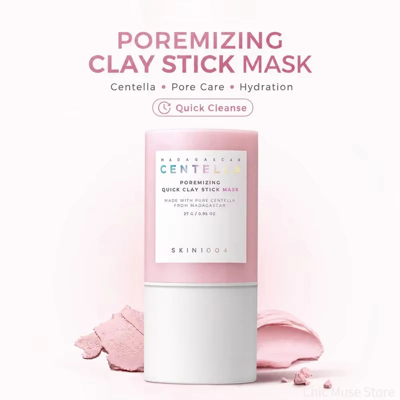 Centella clay stick face mask for a pore-focused routine