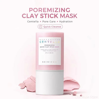Centella clay stick face mask for a pore-focused routine