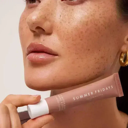 Iced Coffee Butter Lip Balm Moisturizing Transparent Lipstick Set Smooth Soft Tube Mirror Lip Gloss Lip Makeupv