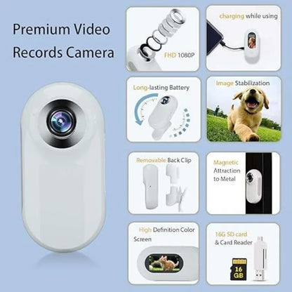 Pet collar camera with separate memory card options