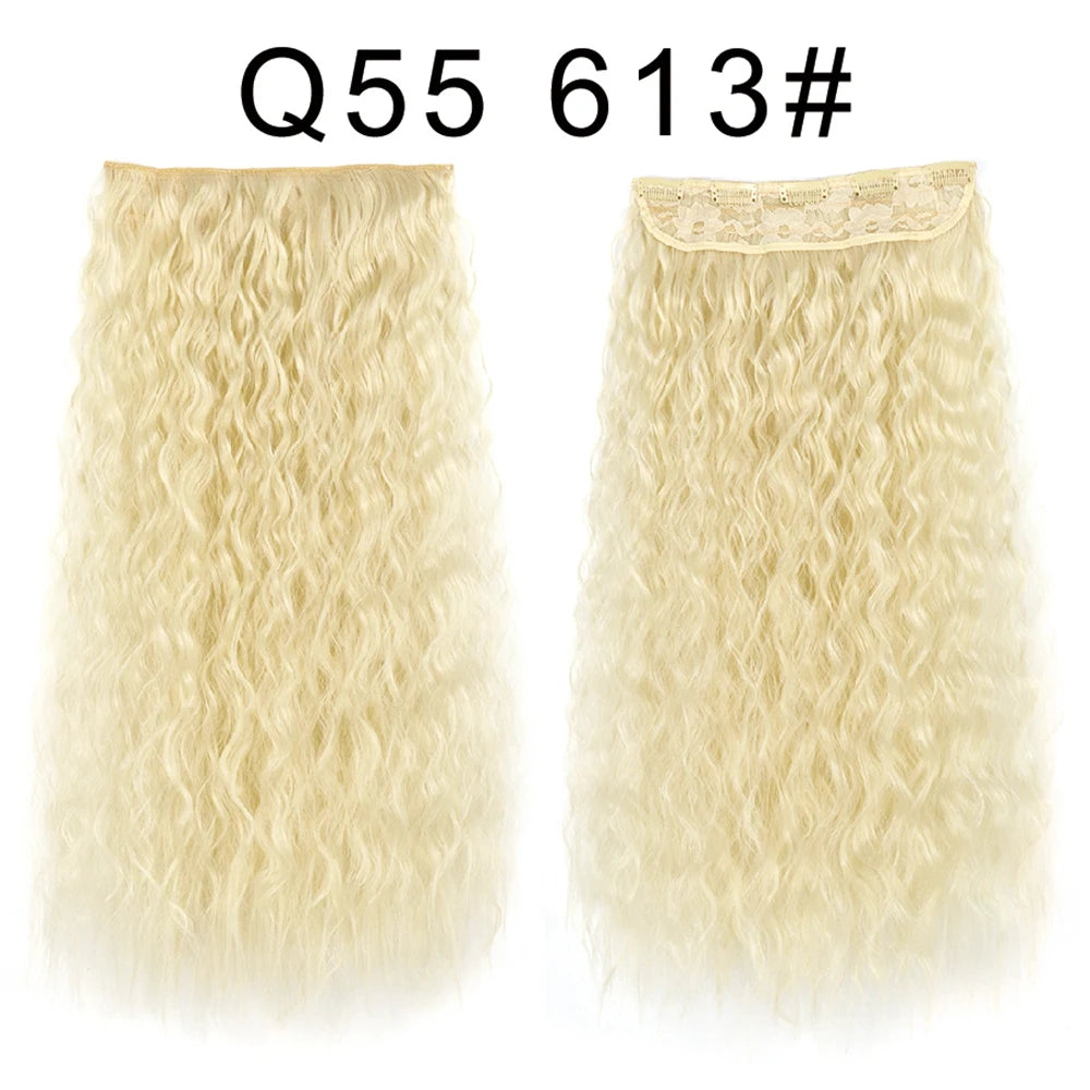 Long Clip In Hair Extensions for Length and Volume 22 Inch