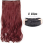 Voluminous Clip-In Hair Extensions 80cm For Fuller Long Hair Look