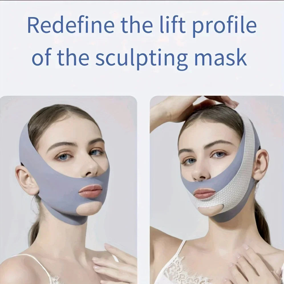 Women's V-Line Face Sculpting Wrap with Adjustable Jaw Strap