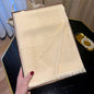 Women's Elegant Silky Scarf Shawl with Tatting Weave Detail