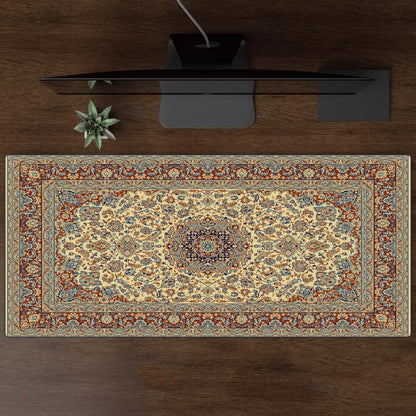 Luxury Persian Carpet Mouse Pad Large Persian Pattern MousePad Game Desk Accessories Computer Desk Mat Bedroom Floor Mat Persian Carpet