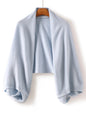 100% Wool Women Shawl Wrap Scarf Two Purposes Knitted Spring Accessories Cape Casual Soft Scarves Warm Cozy Fashion Mantles