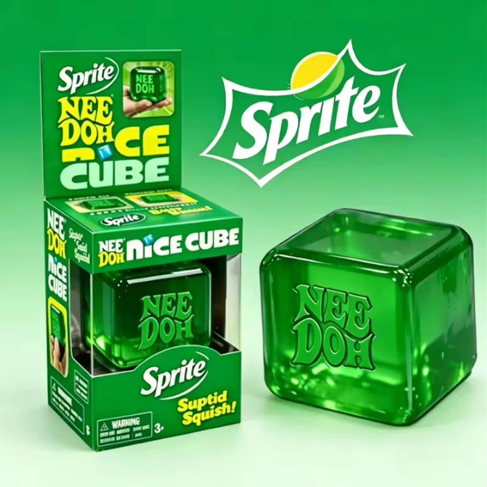 Sensory Squeeze Cube Toy For Stress Relief And Fidget Pinching