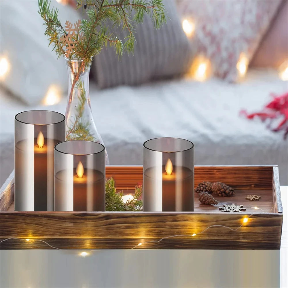Flameless LED Candle Lights With Remote Control - Realistic Flicker, Safe Home Ambience