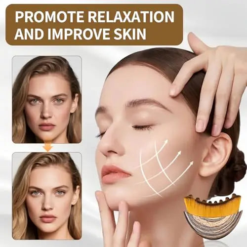 Lymphatic Facial Brush for Dry Skin Massage and Contouring