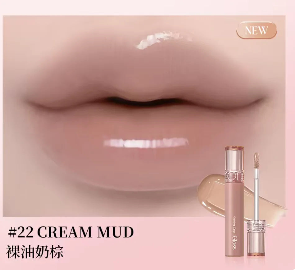 Hydrating Korean Lip Gloss with soft Shine for Mirror-Like Finish