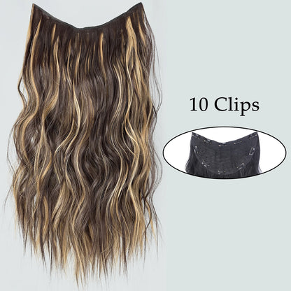 Voluminous Clip-In Hair Extensions 80cm For Fuller Long Hair Look