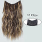 Voluminous Clip-In Hair Extensions 80cm For Fuller Long Hair Look