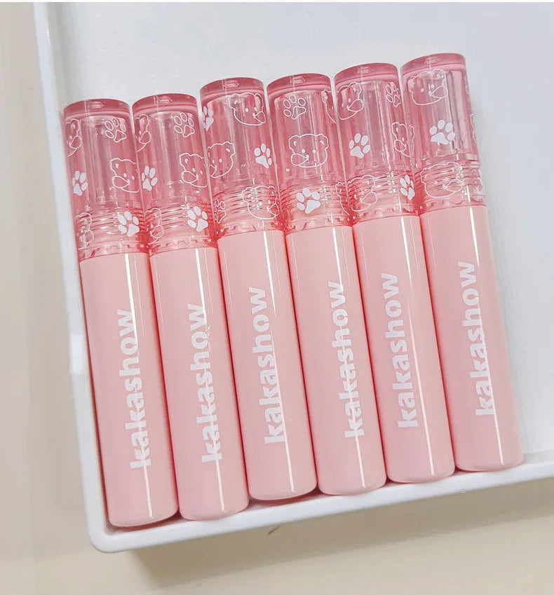 Hydrating Lip Gloss Long Lasting Translucent Red Brown Tint