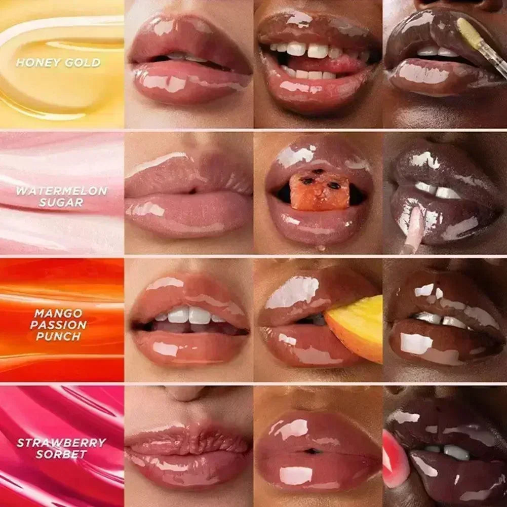 Hydrating Lip Balm with Honey Infused Exfoliating Lip Oil