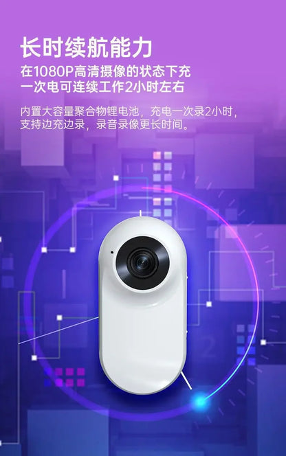Wireless Pet Camera Collar 1080p Live Video for Cats and Dogs