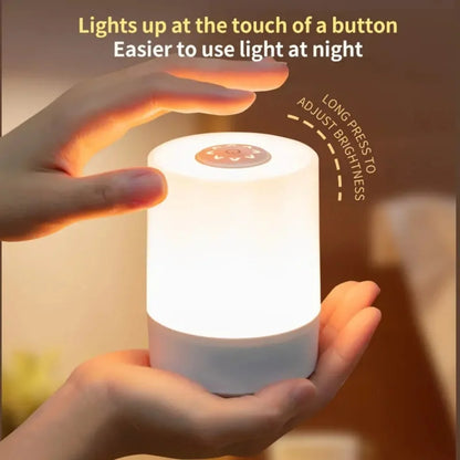 LED Night Light Bedside Lamp Wireless USB Rechargeable With Remote