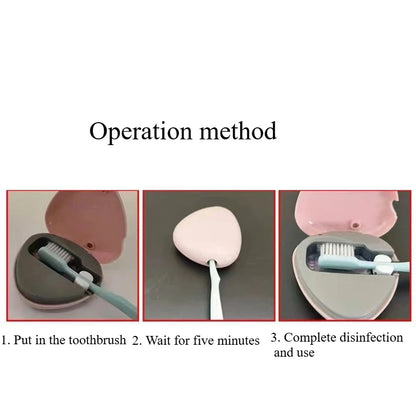 Wireless Mini UVC Toothbrush Disinfection Box with Fast Sterilization