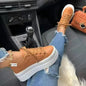 2026 Leather Platform Sneakers for Women – Lightweight PU Casual Shoes | Merch Gone Viral