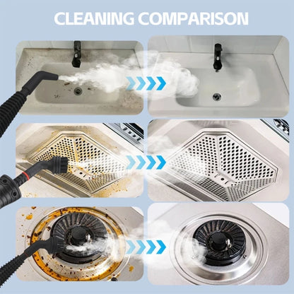 Portable Steam Cleaner Handheld for Home Use With Chemical Free Sanitizing and High Temperature Steam